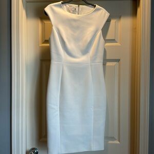 Ted Baker white midi dress